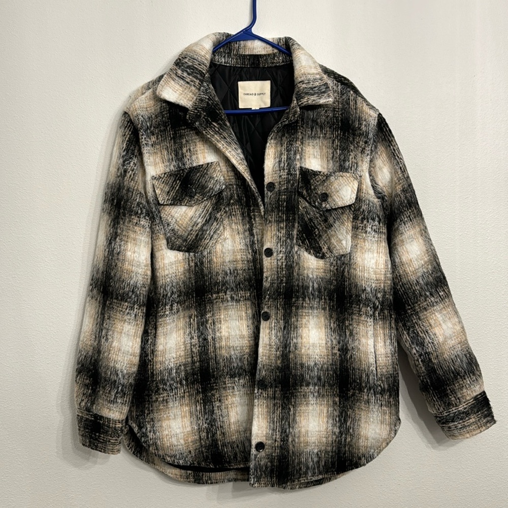 Thread and Supply Oversized Shacket